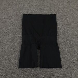 Assets By Spanx Shapewear Shorts Womens Large Black High Waist Slimming Control